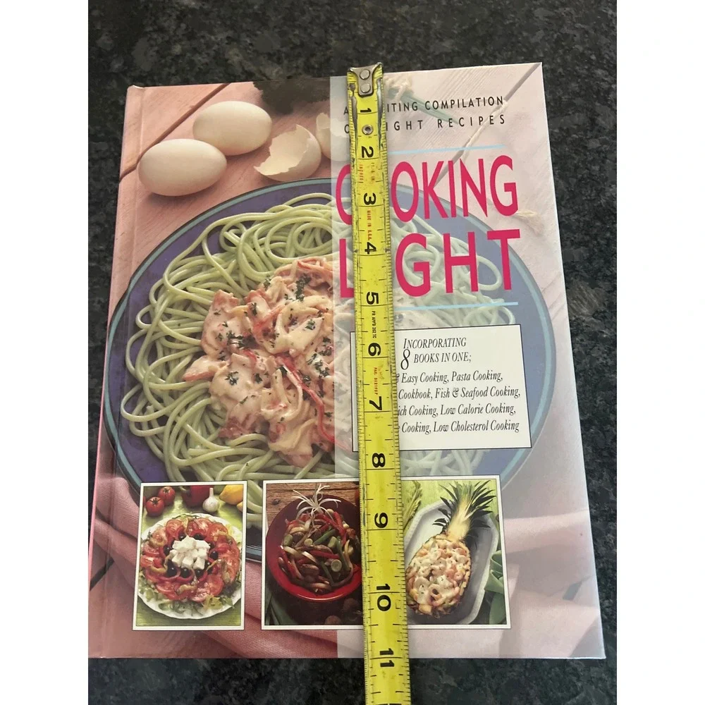 Cooking Light Cookbook - 8 Books In One - Quick, Easy, Low Calorie VTG‎ 1995